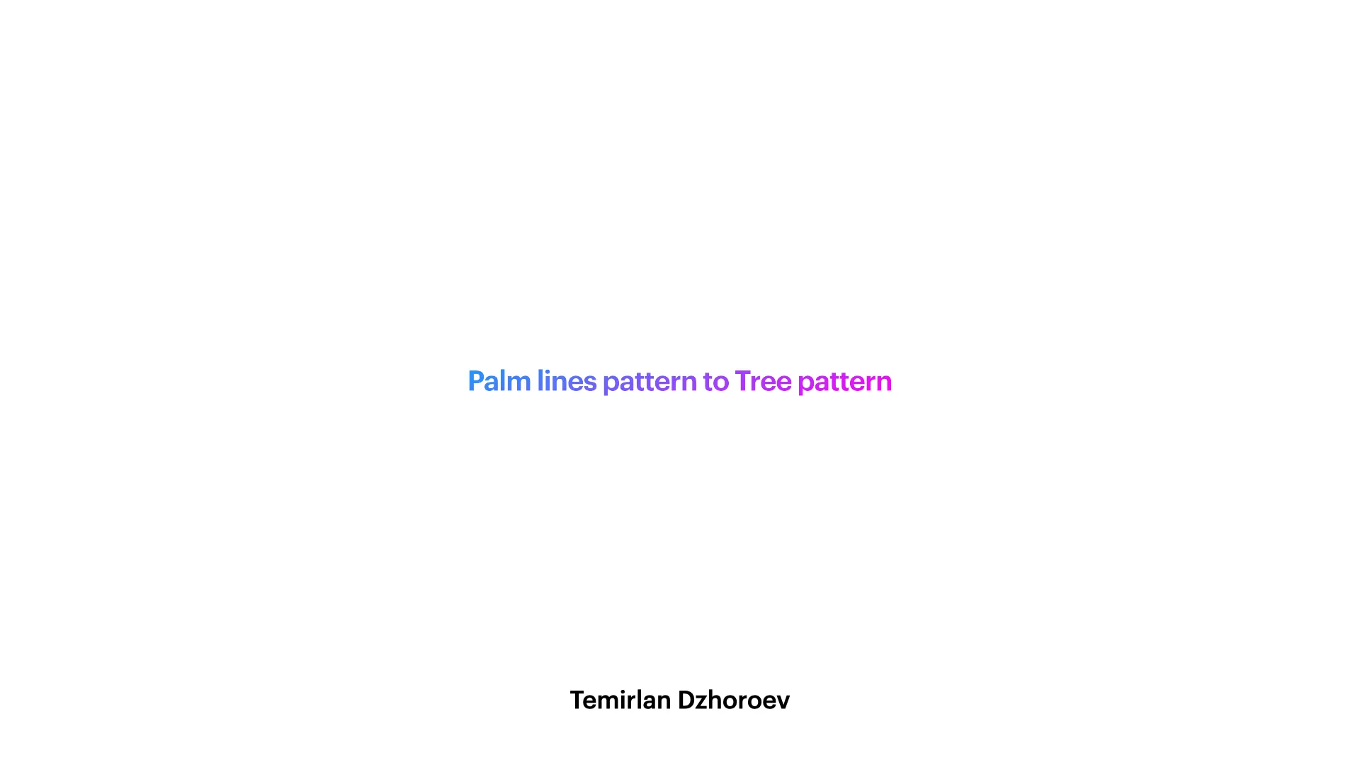 Computational Design: Transforming Palm Lines into Art