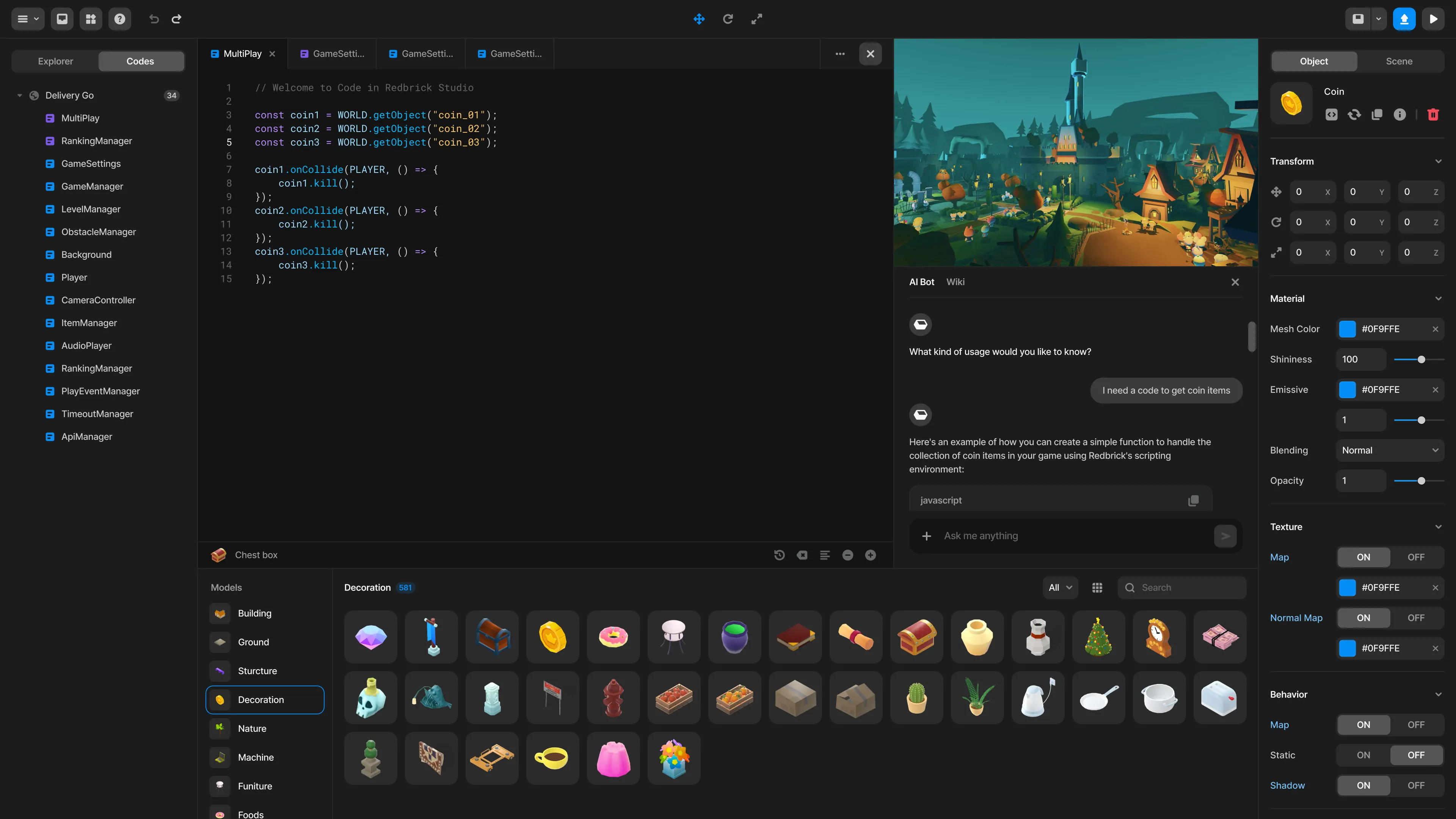 Architecting a Web-based 3D Game Engine